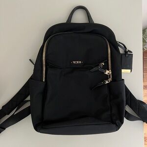 Tumi Voyageur Black Daniella Nylon Backpack